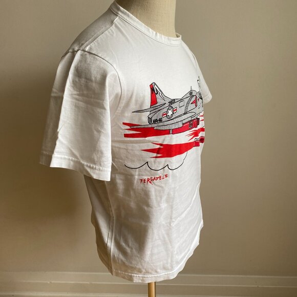 Junya Watanabe Men TShirt Comme de garcon airplane - Picture 2 of 6
